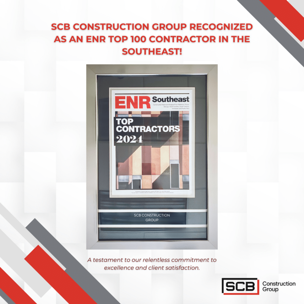 ENR Top 100 Southeast Contractors award